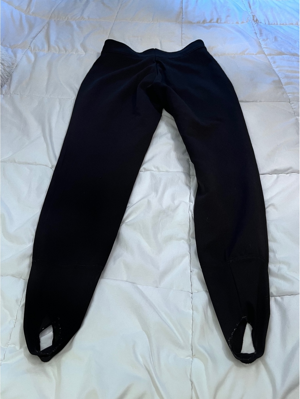 Vintage 1990’s women’s size 10 Black Lined Leggings Ski Snow Tubing Pants